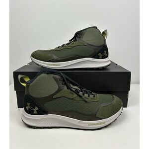 UA Charged Bandit Trek 2 Green Grey Mens Size 11 Hiking Athletic 3024267-300